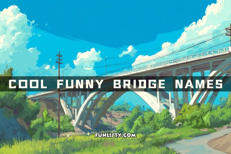 cool funny bridge names