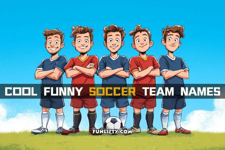 cool funny soccer team names