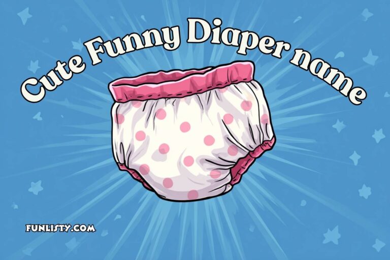 cute funny diaper name