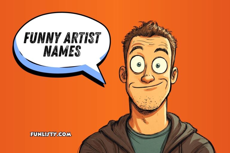 funny artist names
