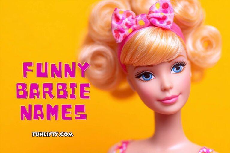 funny barbie names