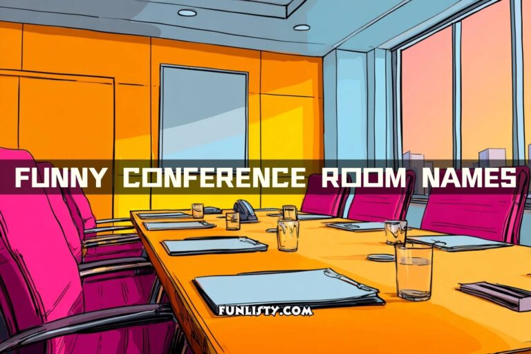 funny conference room names