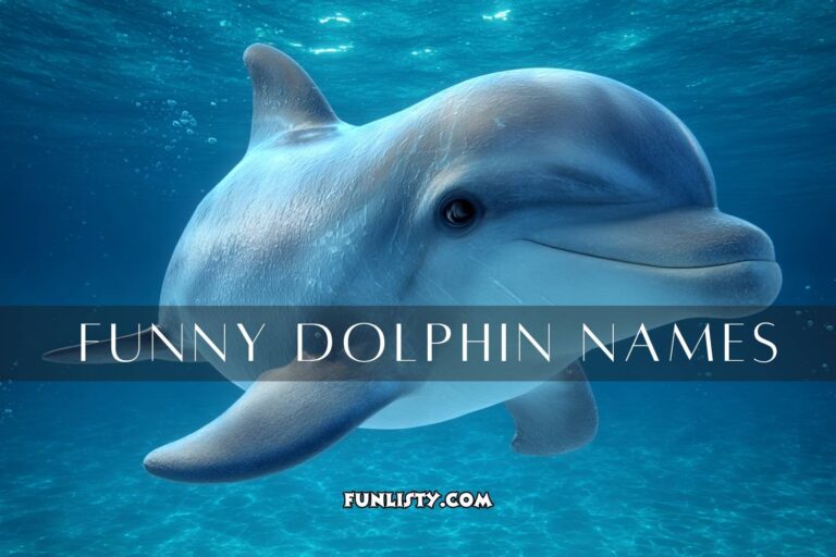 funny dolphin names