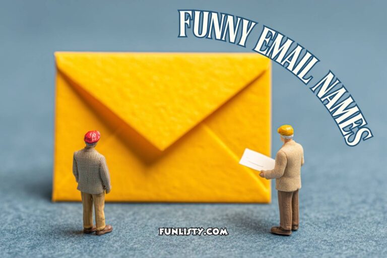 funny email names