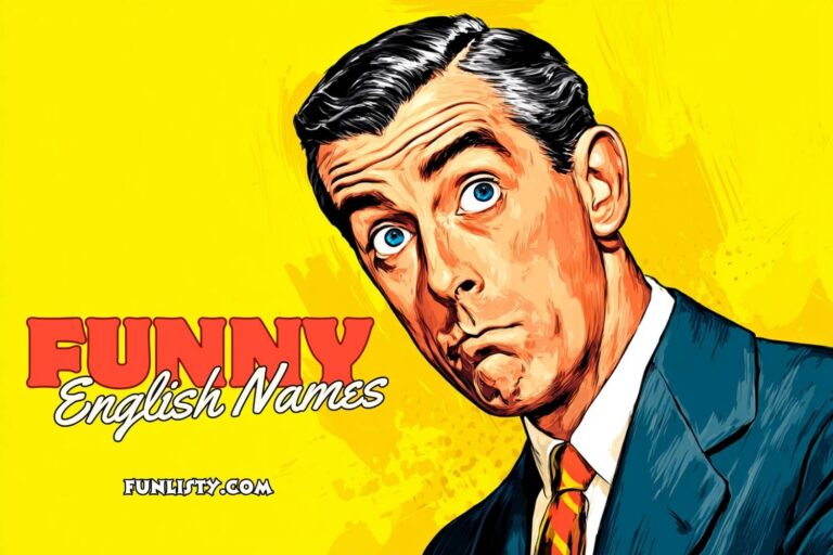 funny english names