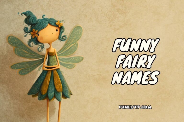 funny fairy names