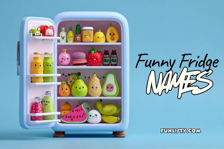 funny fridge names