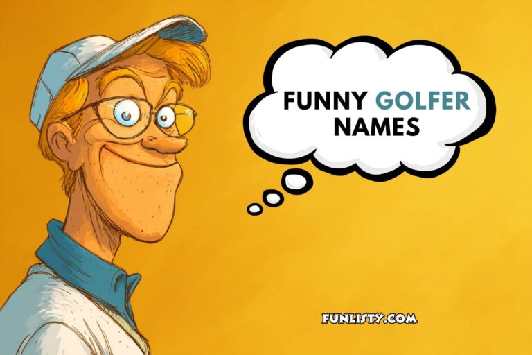 funny golfer names