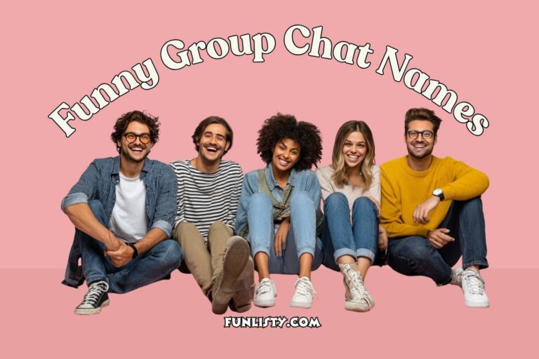 funny group chat names