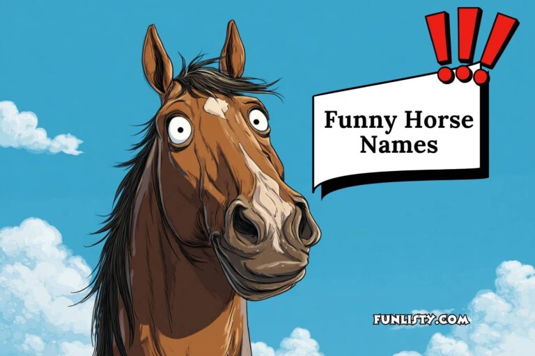 funny horse names