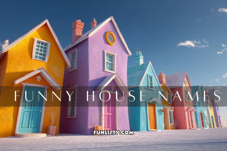 funny house names