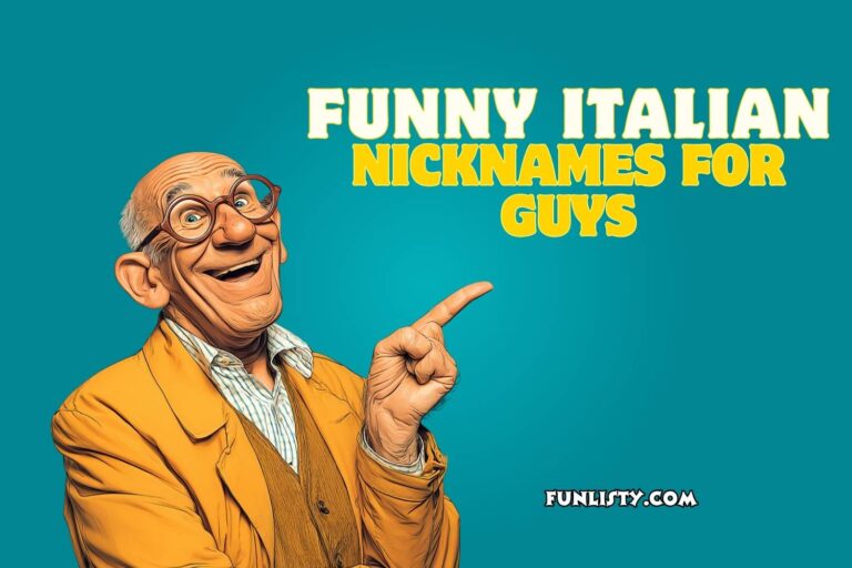 funny italian nicknames for guys
