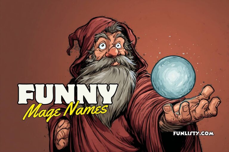 funny mage names