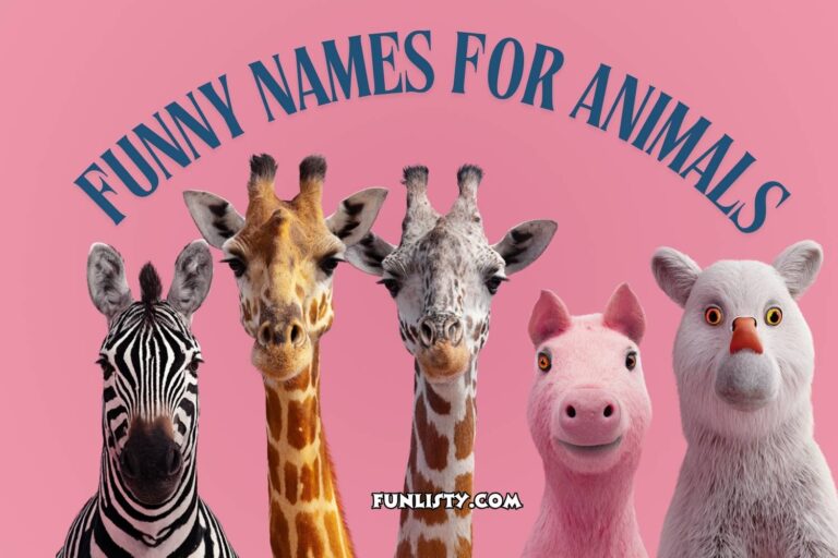 funny names for animals
