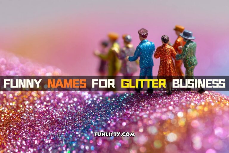 funny names for glitter business