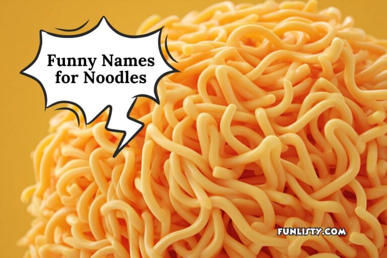 funny names for noodles