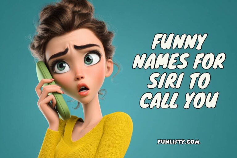 funny names for siri to call you