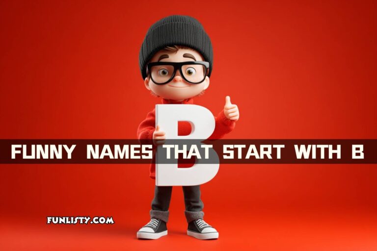 funny names that start with b