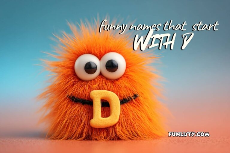 funny names that start with d