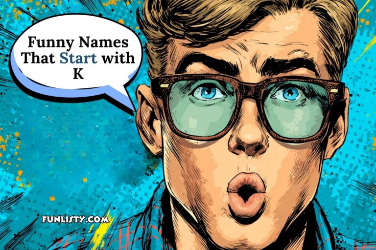 funny names that start with k