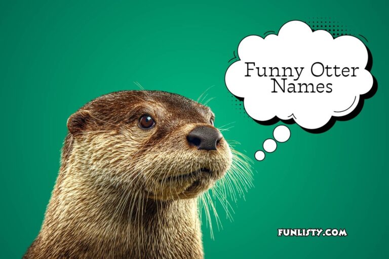 funny otter names