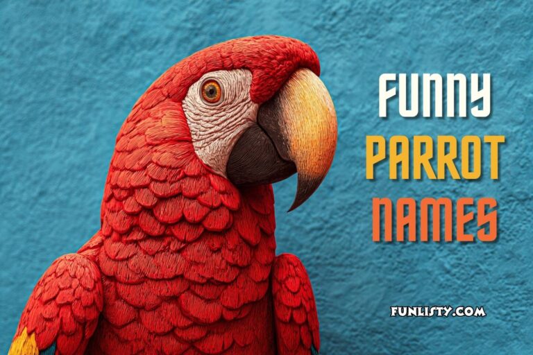funny parrot names