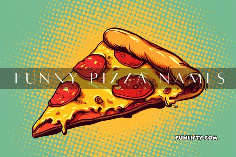 funny pizza names