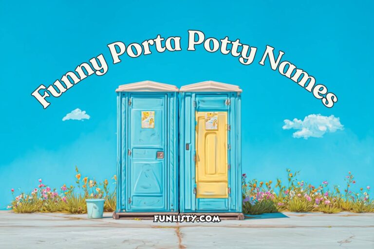 funny porta potty names