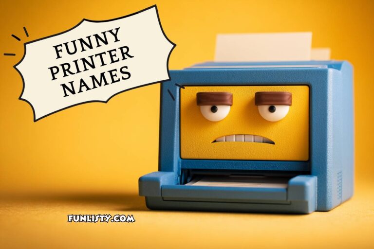 funny printer names