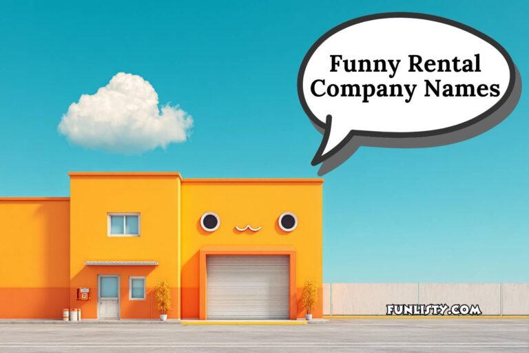 funny rental company names