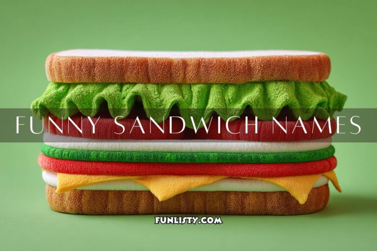 funny sandwich names