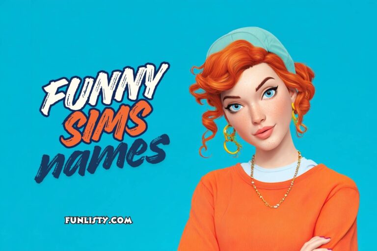 funny sims names