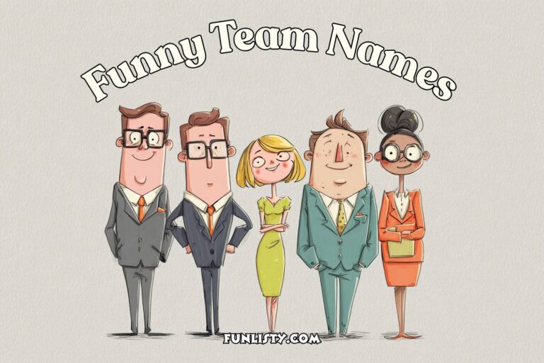 funny team names