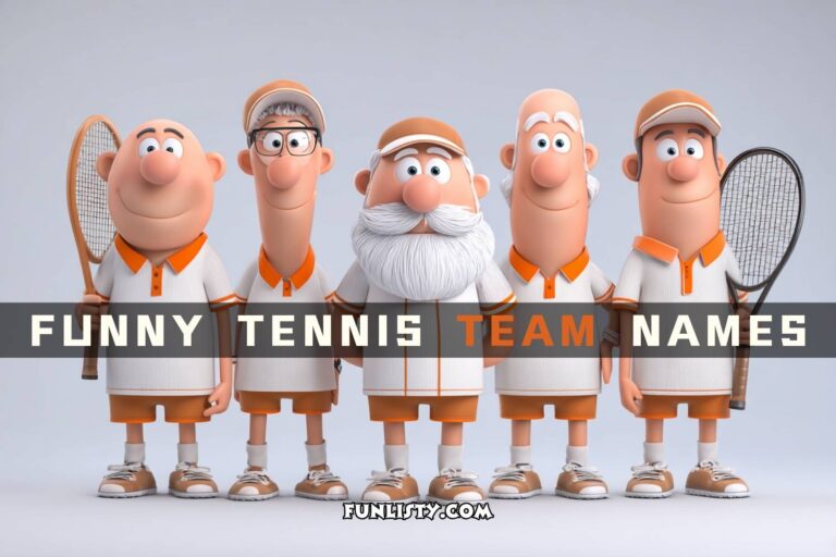 funny tennis team names
