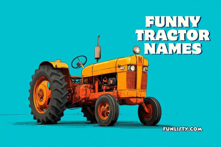 funny tractor names