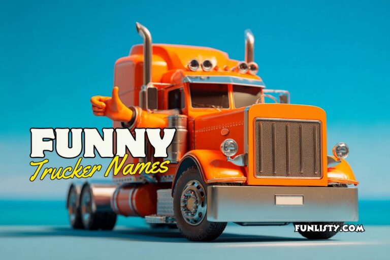 funny trucker names