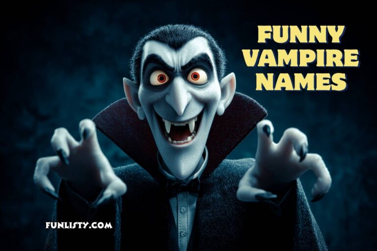 funny vampire names