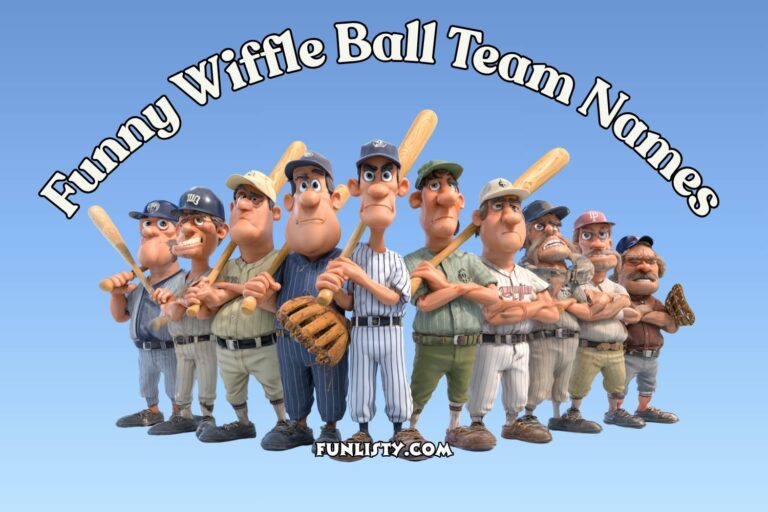 funny wiffle ball team names