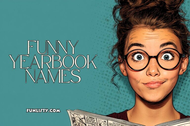 funny yearbook names