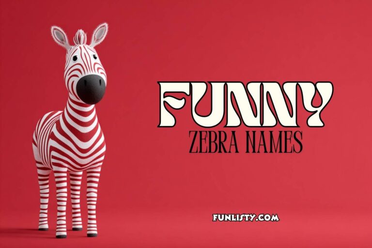 funny zebra names
