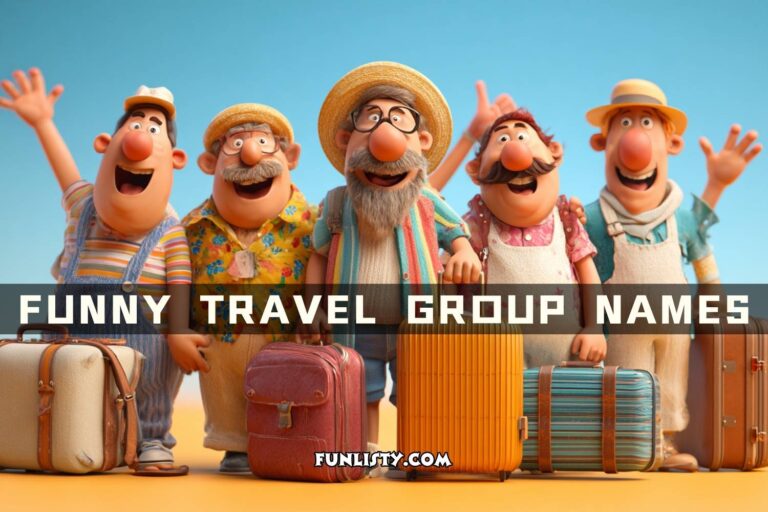 funny travel group names