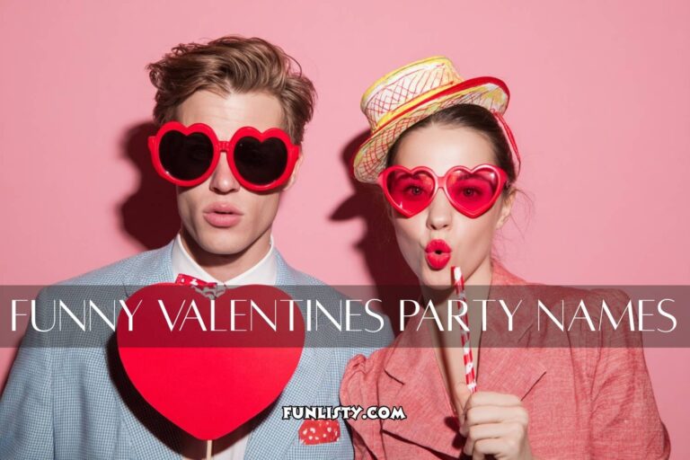 funny valentines party names
