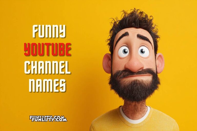 funny youtube channel names